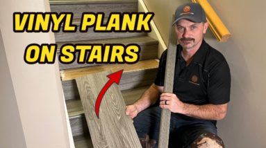 How To Install Vinyl Plank Flooring On Stairs