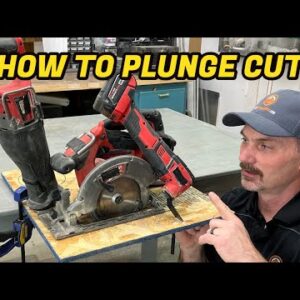 How To Plunge Cut Using 4 Different Saws