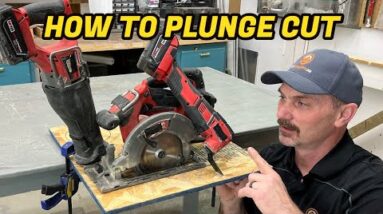 How To Plunge Cut Using 4 Different Saws